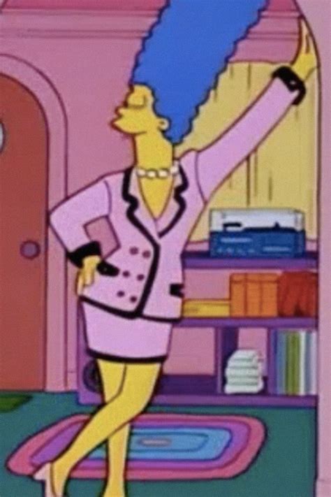 marge simpson vestido rosa